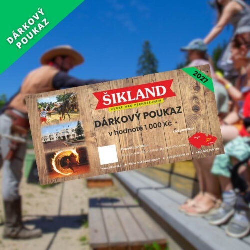 Dárkový poukaz 1 000 Kč