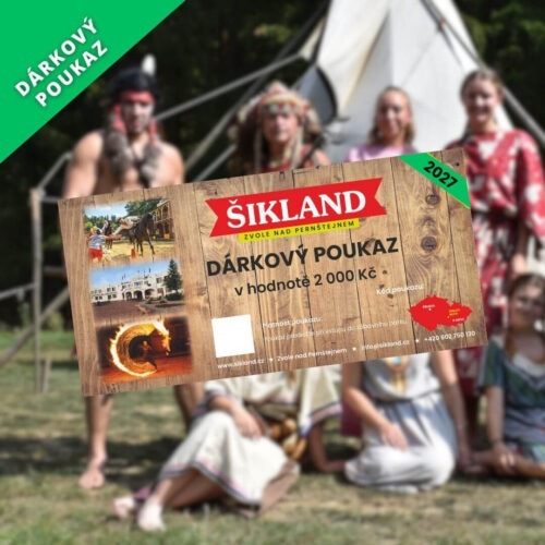 Dárkový poukaz 2 000 Kč